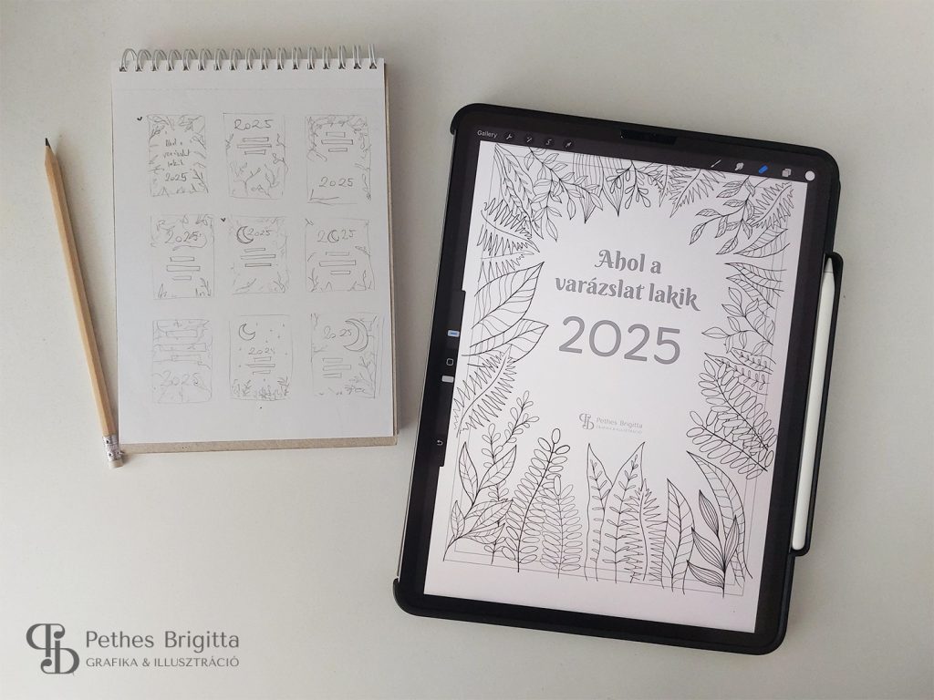 Így készült a 2025-ös naptár