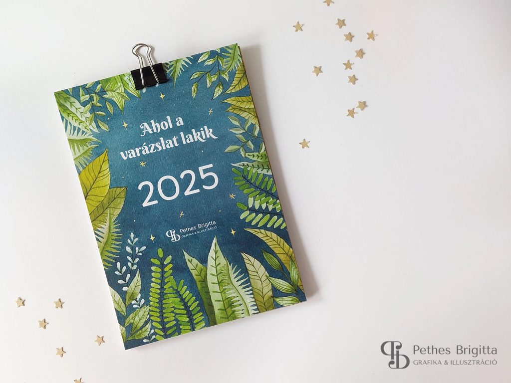 Így készült a 2025-ös naptár