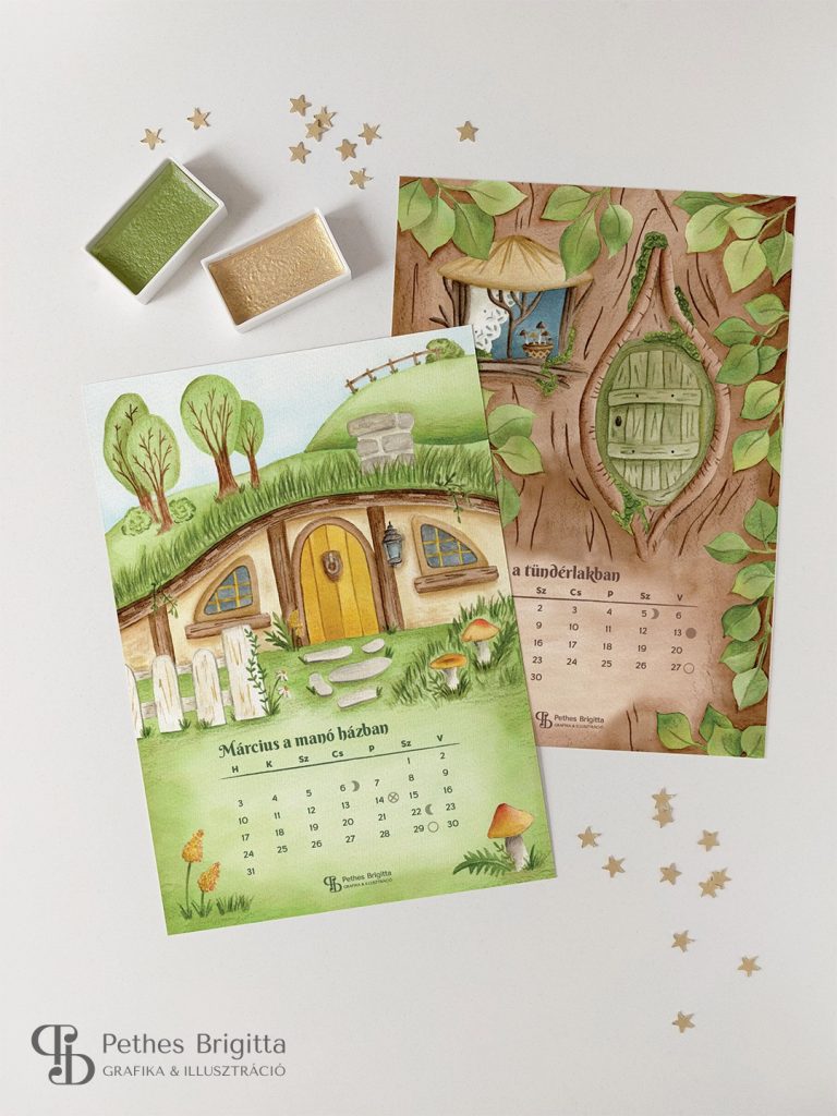 Így készült a 2025-ös naptár