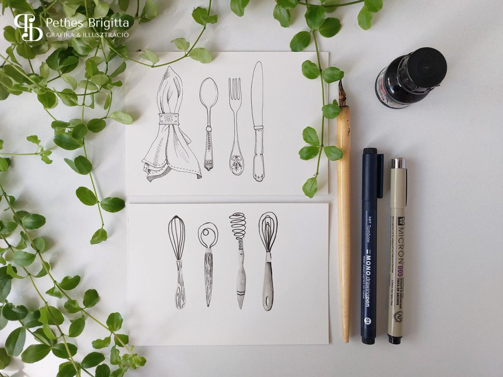 Illusztráció képzés | Kedvenc feladataim I.