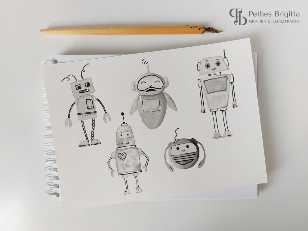Illusztráció képzés | Kedvenc feladataim I.