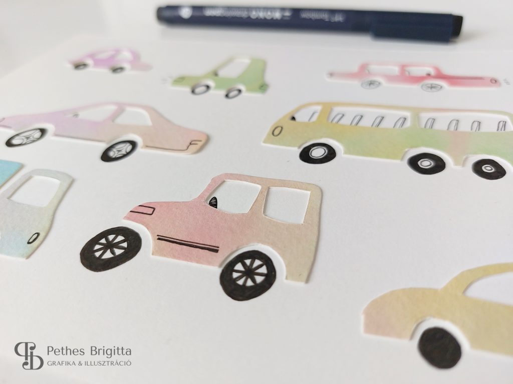 Illusztráció képzés | Kedvenc feladataim I.