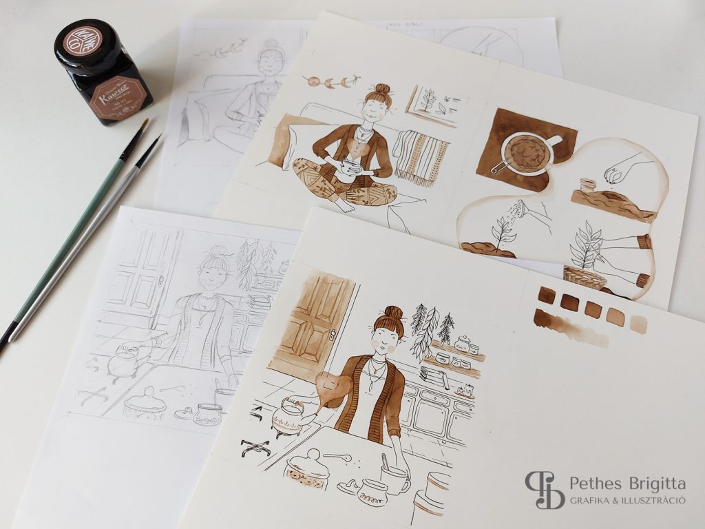 Illusztráció képzés | Kedvenc feladataim I.